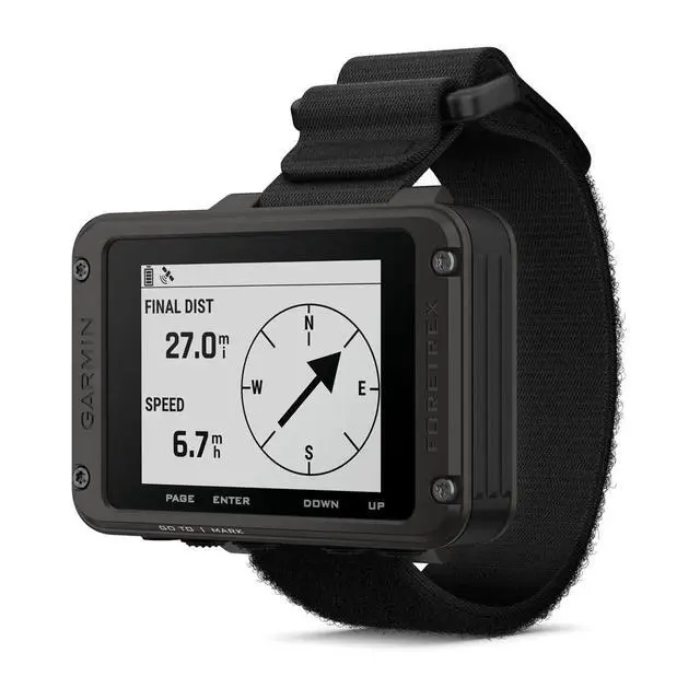 Alt view image 2 of 6 - Foretrex 801 - Wrist Mounted GPS Navigator Bundle | For Hiking, Hunting & Outdoor Navigation | Multi-Band GNSS | Longer Battery Life