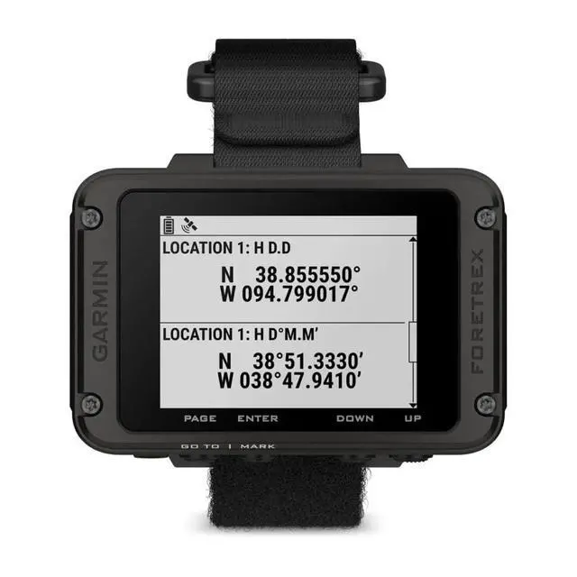Alt view image 6 of 6 - Foretrex 801 - Wrist Mounted GPS Navigator Bundle | For Hiking, Hunting & Outdoor Navigation | Multi-Band GNSS | Longer Battery Life