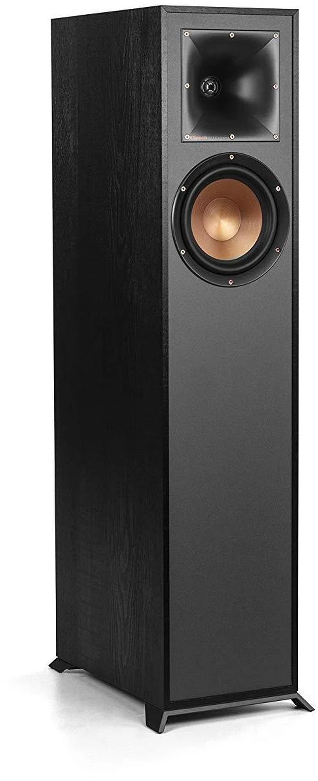 Main image of R-610F Floorstanding Speaker, Black | Home audio and home theater with 1-inch aluminum tweeter, 6.5-inch copper woofer and