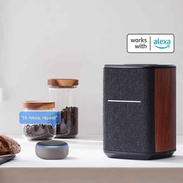 Alt view image 4 of 6 - WiFi Smart Speaker Without Microphone, Works with Alexa, Supports AirPlay 2, Spotify,Tidal Connect, 40W RMS One-Piece Wi-Fi and Bluetooth Sound System, No Mic, MS50A