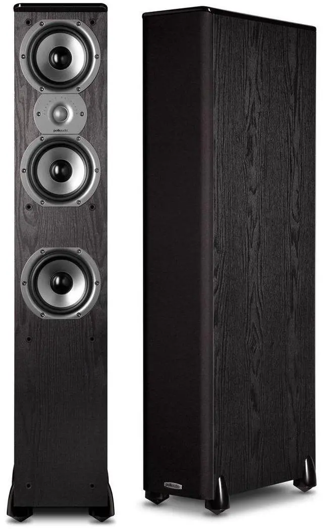 Alt view image 2 of 2 - Polk Audio TSi400 Floorstanding Speaker (Single, Black)
