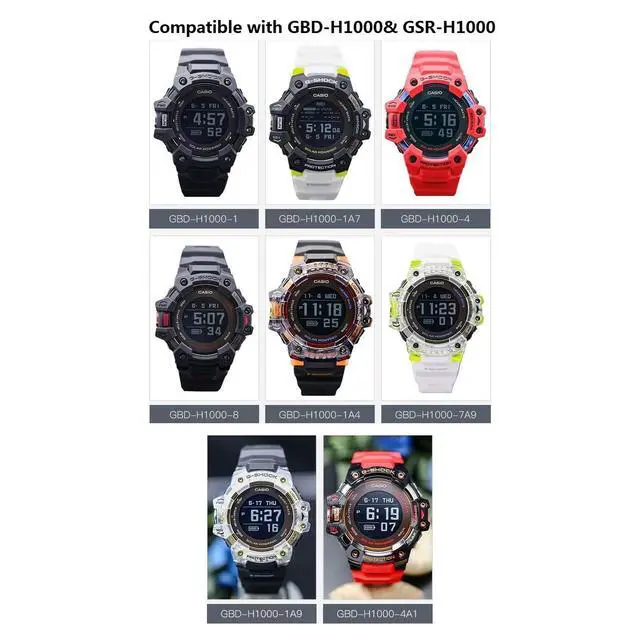 Alt view image 4 of 6 - Charger Cable for Casio G-Shock G-Squad GBD-H1000(Not GBD-H100) and GSR-H1000
