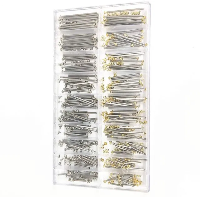 Alt view image 3 of 6 - Wholesale Watch Pin Friction Strap Pressure Bars and Rivet Ends Diameter 10-28mm