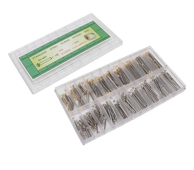Alt view image 5 of 6 - Wholesale Watch Pin Friction Strap Pressure Bars and Rivet Ends Diameter 10-28mm