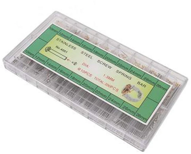 Alt view image 6 of 6 - Wholesale Watch Pin Friction Strap Pressure Bars and Rivet Ends Diameter 10-28mm