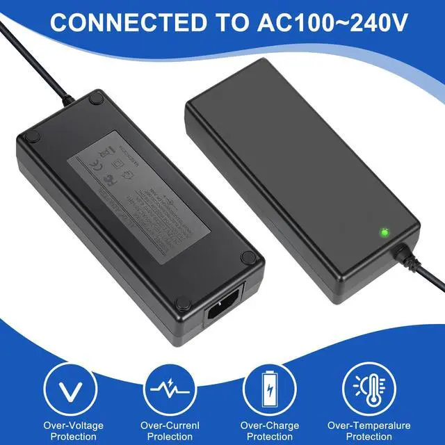 Alt view image 3 of 6 - 19.5V Power Supply Cord Compatible with Sony KDL-55W805C KD-55X720E KDL-55W800C XBR-43X800E XBR-43X800D XBR-49X800E XBR-49X800D XBR-55X850D KD-43X720E TV Supply Adapter Charger