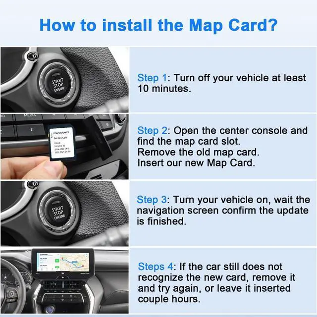 Alt view image 5 of 6 - Upgraded KMV6 66 EZ1B Navigation SD Card Map USA/CAN/MEX CX-5(2024-2025), CX-30/Model 3(2024), CX-90(2023-2025), KMV66Z1B Latest Navigation SD Card Plug and Play