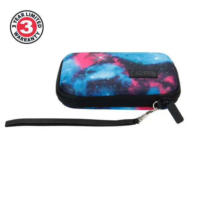 Alt view image 4 of 6 - Ghost Hunting Equipment Case Fits Spiritbox EMF Meter, Sam and Colby XPLR Spirit Box, & More - Paranormal Equipment Case with Elastic Strap, Scratch Resistant Interior, Case Only (Galaxy)