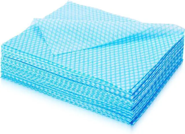 Main image of 60Pack Disposable Dish Cloths for Kitchen,13.8x15.7"Cleaning Wipes