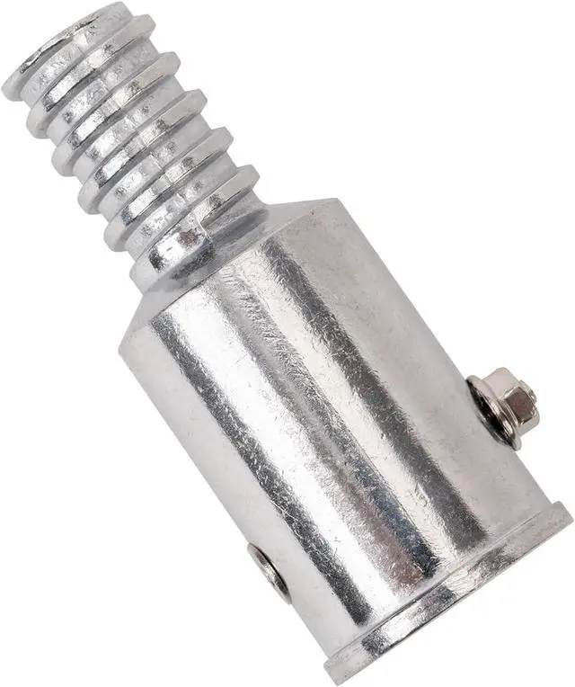 Alt view image 5 of 7 - (2-Pack) 1" Threaded Tips Replacement for Extension Poles Repairing, Push Broom Handle Threaded End