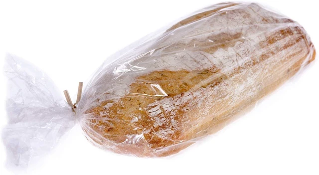 Main image of Morepack Plastic Bread Bags for Homemade Bread 14x3x5 In 100 Pcs