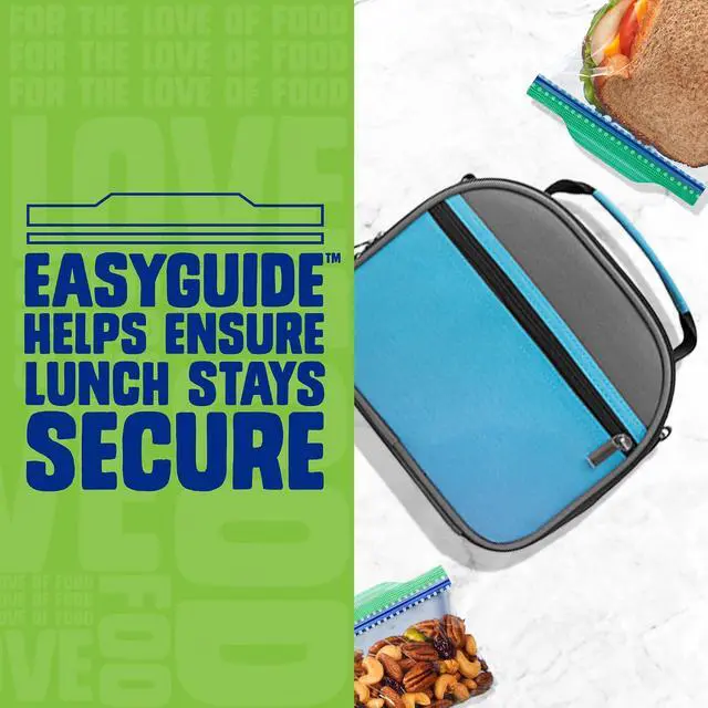 Alt view image 3 of 7 - Ziploc XL Sandwich and Snack Bags, Easy Open and Close, Plastic Food Storage Bags, 30 Bags Total