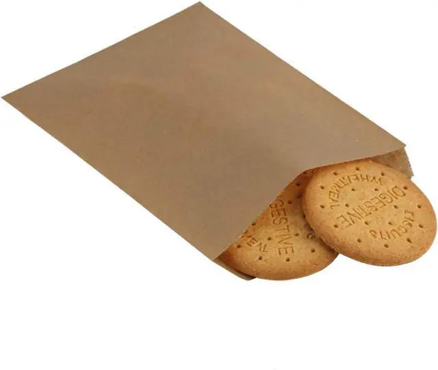 Main image of BagDream Greaseproof Paper Bags 5.5x7.7 Food Grade Flat Envelopes 100 Pack