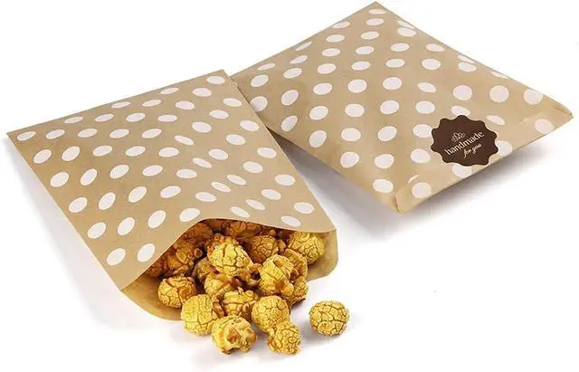 Alt view image 5 of 5 - BagDream Greaseproof Paper Bags 5.5x7.7 Food Grade Flat Envelopes 100 Pack