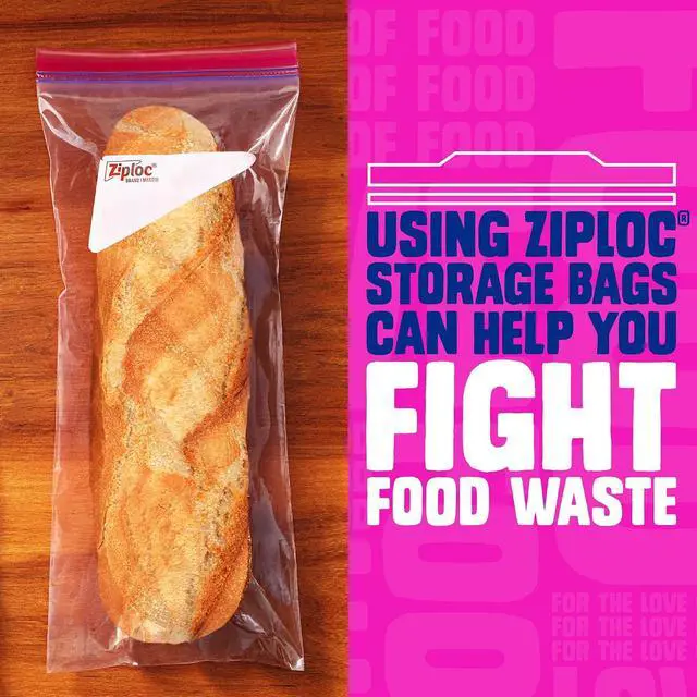 Alt view image 5 of 7 - Ziploc Tall Food Storage Bags, 10 Count