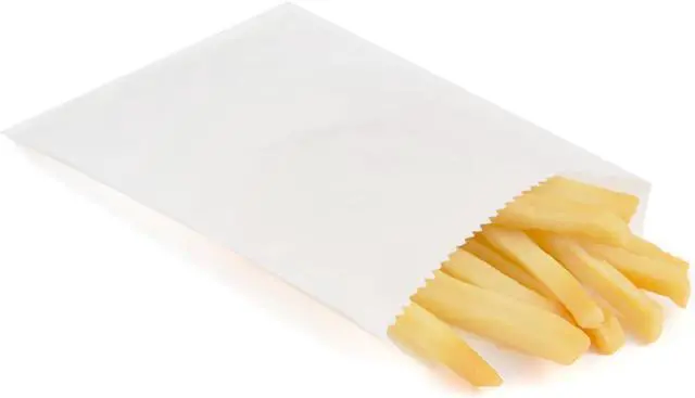 Main image of 100-pack 3x5 Inches Mini Size White Kraft Paper Bags for Bakery Cookies Treats Snacks Popcorn Small Gift bag