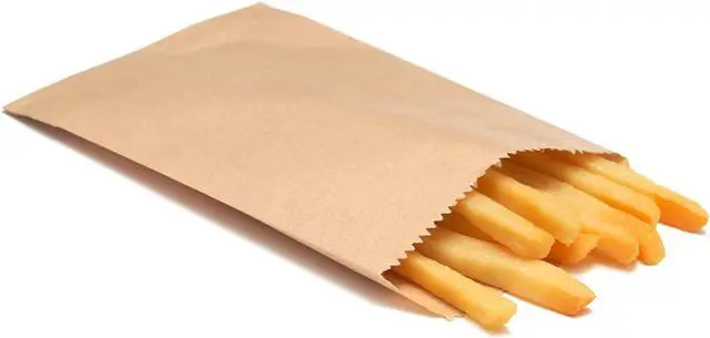 Alt view image 6 of 6 - 100-pack 3x5 Inches Mini Size Natural Kraft Paper Bags for Bakery Cookies Treats Snacks Popcorn Small Gift bag