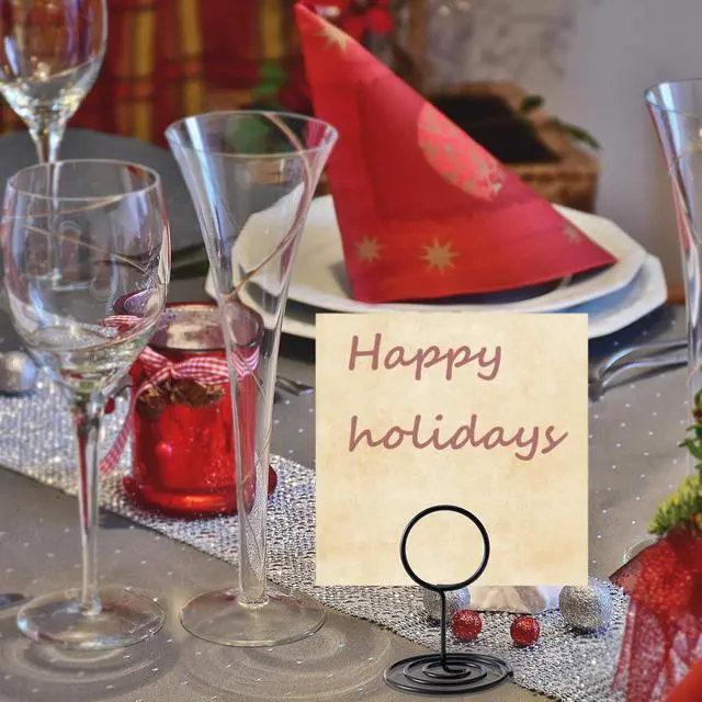 Alt view image 4 of 7 - Table Number Holders, 26PCS Place Card Holder, Photo Holder (2" Black)