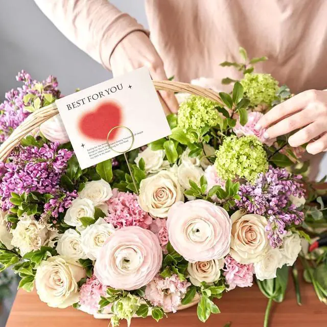 Alt view image 4 of 7 - 20Pcs Place Card Holder, Metal Floral Place Card Holder, Gold Table Number Holders, Round Shape Flower Pick Clips, Gold Metal Card Picture Holder Pick, Floral Gift Card Holder Clips for Wedding P