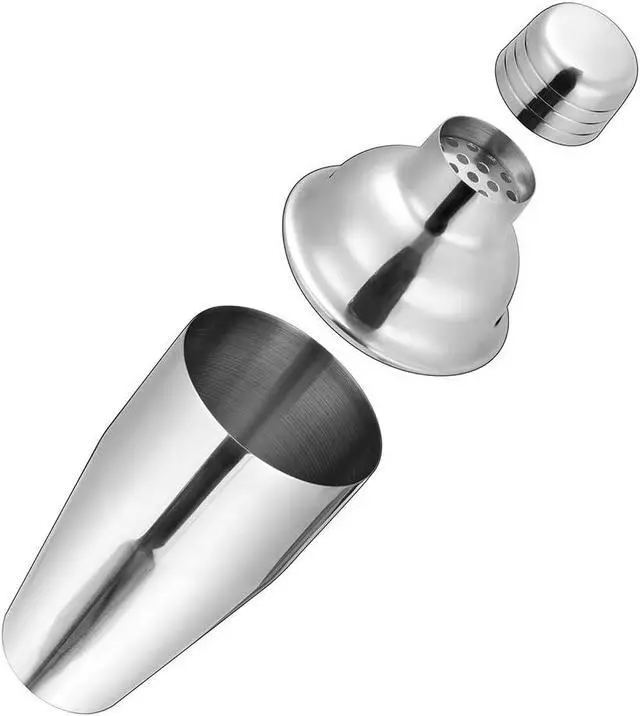 Alt view image 4 of 7 - Etens Bar Cocktail Shaker, 24 oz Martini Shaker Drink Mixer with Built-In Strainer for Bartending Stainless Steel Bartender Shakers for Mixed Drinks Margarita Alcohol Liquor Barware Tools