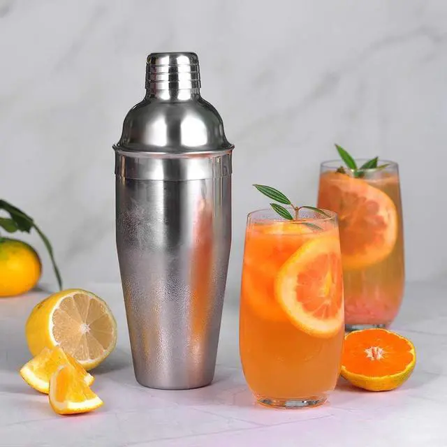 Alt view image 7 of 7 - Etens Bar Cocktail Shaker, 24 oz Martini Shaker Drink Mixer with Built-In Strainer for Bartending Stainless Steel Bartender Shakers for Mixed Drinks Margarita Alcohol Liquor Barware Tools