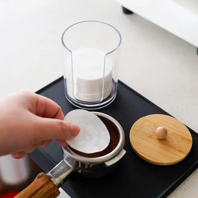 Alt view image 3 of 7 - watchget Espresso Paper Filter Holder with Lid