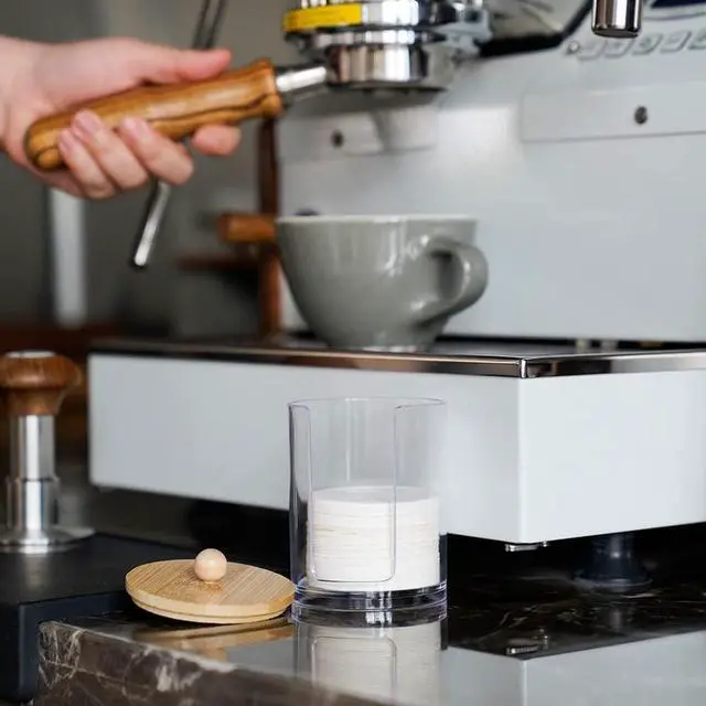 Alt view image 6 of 7 - watchget Espresso Paper Filter Holder with Lid