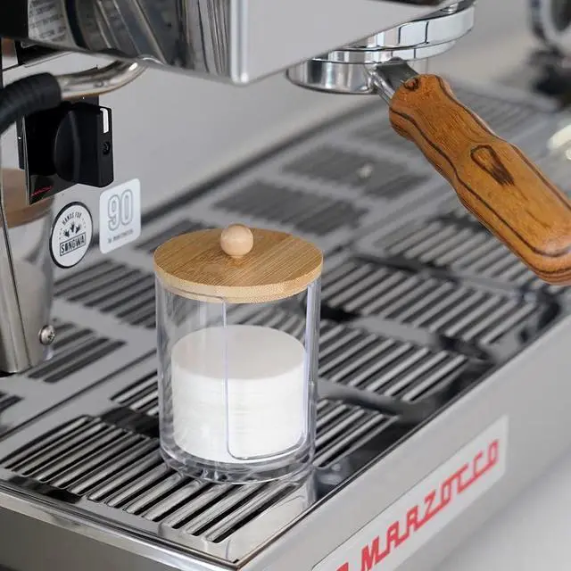 Alt view image 7 of 7 - watchget Espresso Paper Filter Holder with Lid