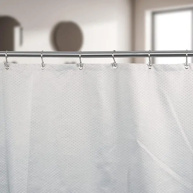 Alt view image 7 of 7 - Metal Shower Curtain Hooks, Set of 12, Rust Proof Shower Curtain Hooks Rings, Durable S Shaped Hooks Hangers for Shower Curtains, Kitchen Utensils, Clothes, Towels (Nickel)