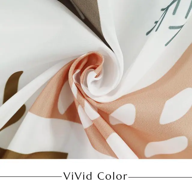 Alt view image 4 of 7 - Merry Christmas Shower Curtain, Winter Xmas Tree Snowflake Star Holiday Waterproof Fabric Machine Washable for Bathroom Bathtub Decor with Hooks 72"x72"