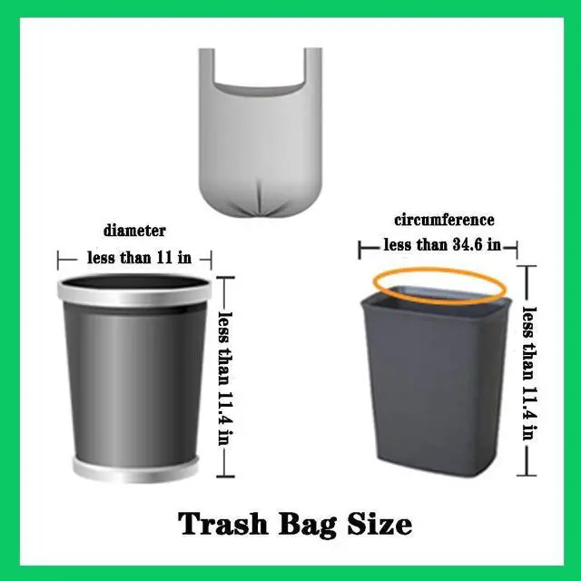 Alt view image 5 of 6 - 4 Gallon Trash Bag,Small Colorful Trash Bags,100 Counts Small Garbage Bags