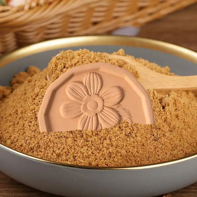 Alt view image 5 of 5 - Brown Sugar Saver Terracotta Brown Sugar Keeper &Softener Container Disc for Food Storage Containers Reusable & Food Safe (Flower, 2 PCS)
