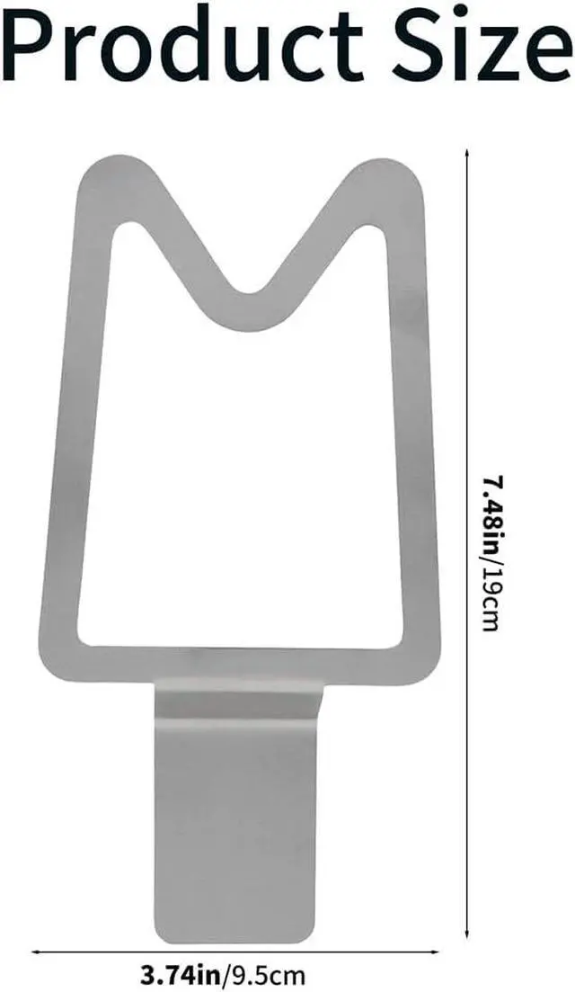 Alt view image 2 of 7 - Slow Cooker Lid Holder Fit for Crockpo-t, Slow Cooker Lid Holder Fits Various Lids Sizes, Space-Saving & Heat Resistant Kitchen Organizer (COLOR:Silver)