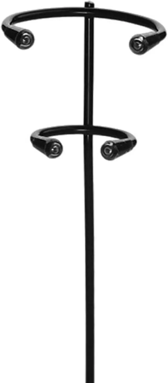 Alt view image 3 of 7 - Kitchen Frother Stand Egg Beater Stand Stainless Steel Stand Milk Frother Holder for Countertop , black