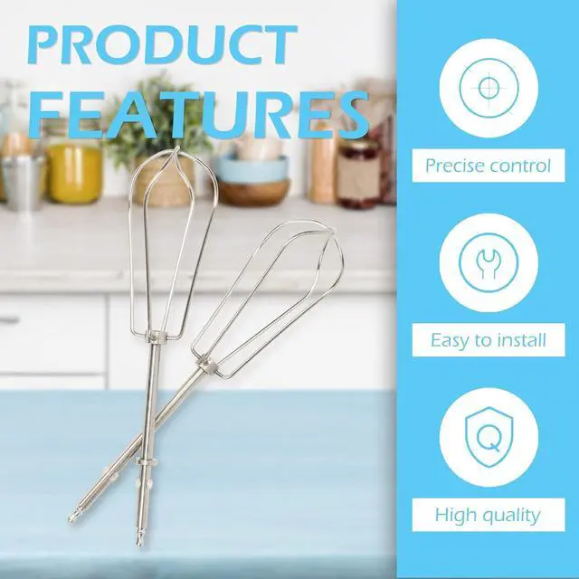 Alt view image 2 of 7 - Hand Mixer Beaters Compatible with Cuisinart CHM HM-50 HM-70 HM-90S