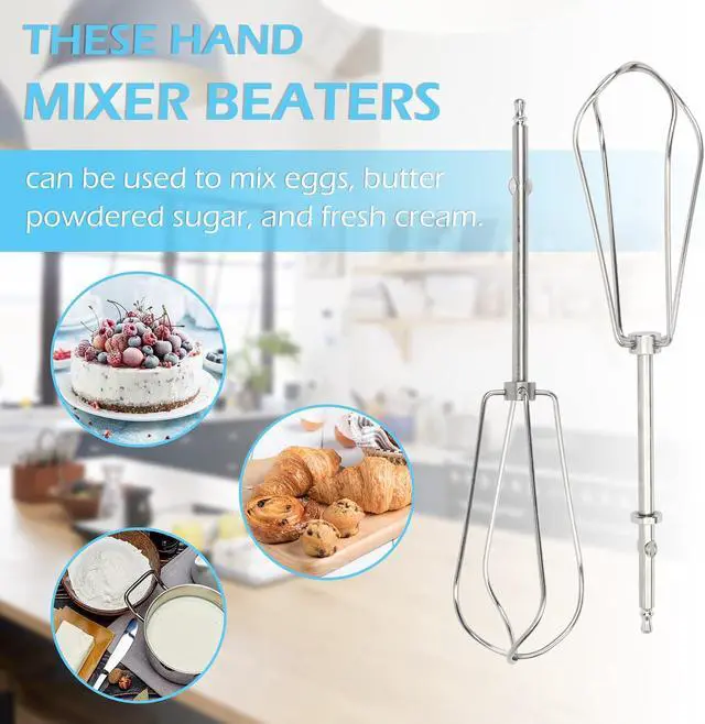Alt view image 6 of 7 - Hand Mixer Beaters Compatible with Cuisinart CHM HM-50 HM-70 HM-90S