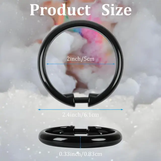 Alt view image 2 of 7 - Kutesna 24PCS Shower Curtain Hooks,Black Shower Curtain Rings