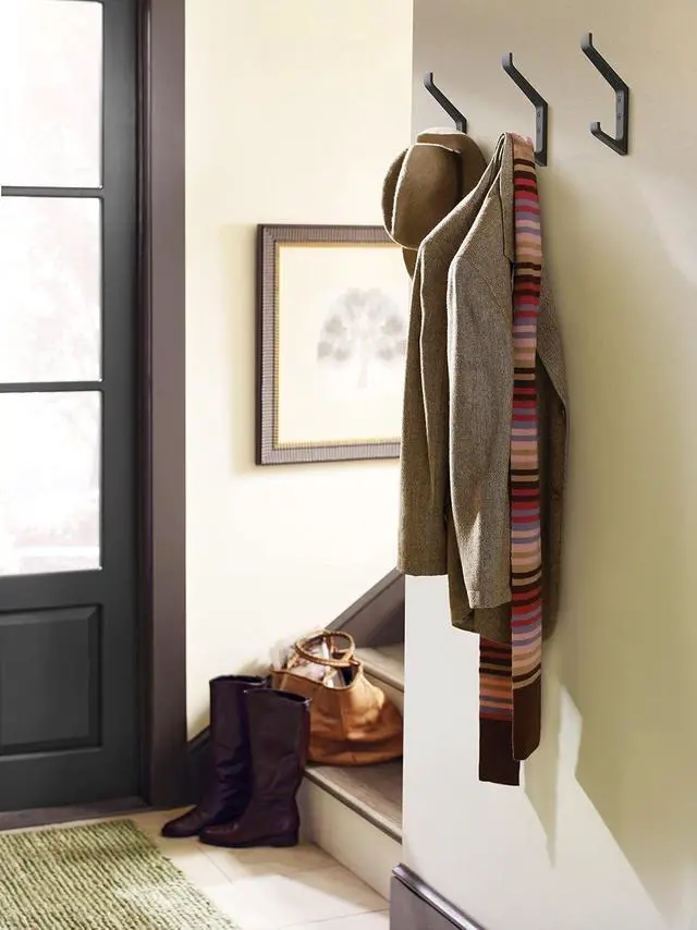 Alt view image 3 of 7 - Amerock Emerge Double Prong Matte Black Wall-Mounted Hook