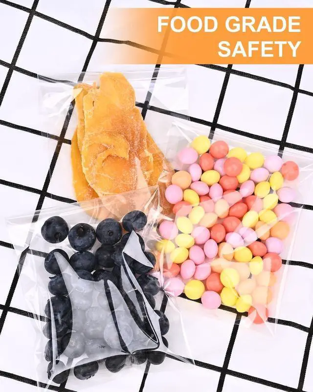 Alt view image 5 of 7 - 300 Pcs Self Adhesive Cookie Bags, 4x6in Sealing Cellophane Bags