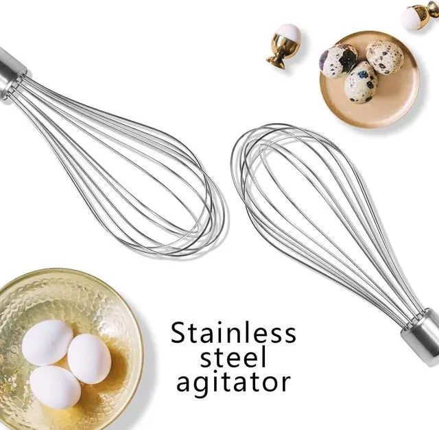 Alt view image 5 of 7 - 2 Pcs Hand Mixer Attachments Beaters, Hand Mixer Beaters Attachments for Kitchen Stainless Steel Replacement Parts for Hamilton Beach 62682RZ 62692 62695V 64699 Mixer (Oval Silver)