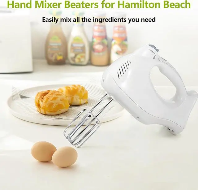 Alt view image 7 of 7 - Alocs Hand Mixer Beaters Blender Attachments, Hand Mixer Replacement Beaters for Hamilton Beach Hand Mixers 62682RZ 62692 62695V 64699 Electric Mixer Replace Parts - 2 Pack