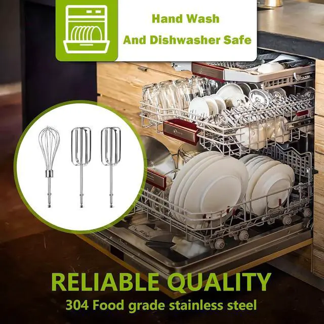 Alt view image 6 of 7 - Hand Mixer Beaters Blender Replacement with Hand Mixers Whisk for Hamilton Beach Hand Mixers 62682RZ 62692 62695V 64699 Hand Mixer Egg Beaters Electric Mixer Whisk- 3 Pack
