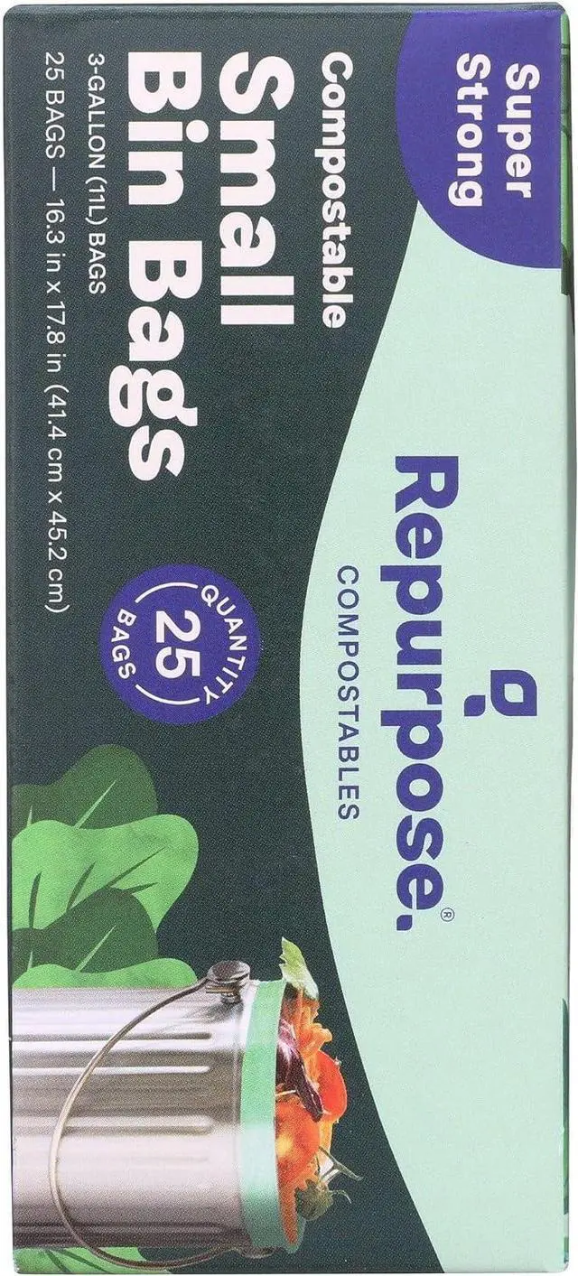 Alt view image 4 of 7 - Repurpose Compostable 3 Gallon Food Scrap Bags, 25 CT
