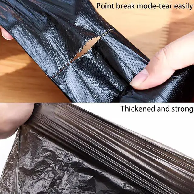 Alt view image 2 of 7 - Mini Trash Bags, 0.5 Gal, 300 Counts, Black