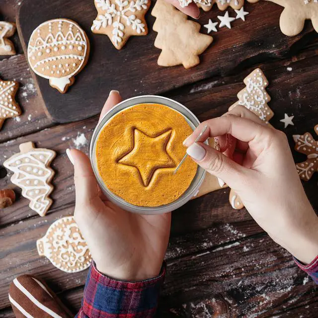 Alt view image 3 of 7 - iplusmile 10pcs Metal Sugar Candy Storage Boxes, Korean Candy Game Cookie Cutters Round Snack Case Tin Containers for Party Favor, Kitchen Home Use