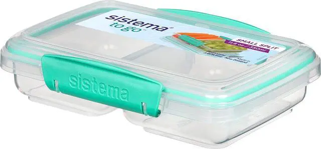 Main image of Sistema 11.8 Ounce Small Split Storage Container (Colors may vary)