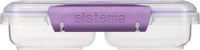 Alt view image 5 of 7 - Sistema 11.8 Ounce Small Split Storage Container (Colors may vary)