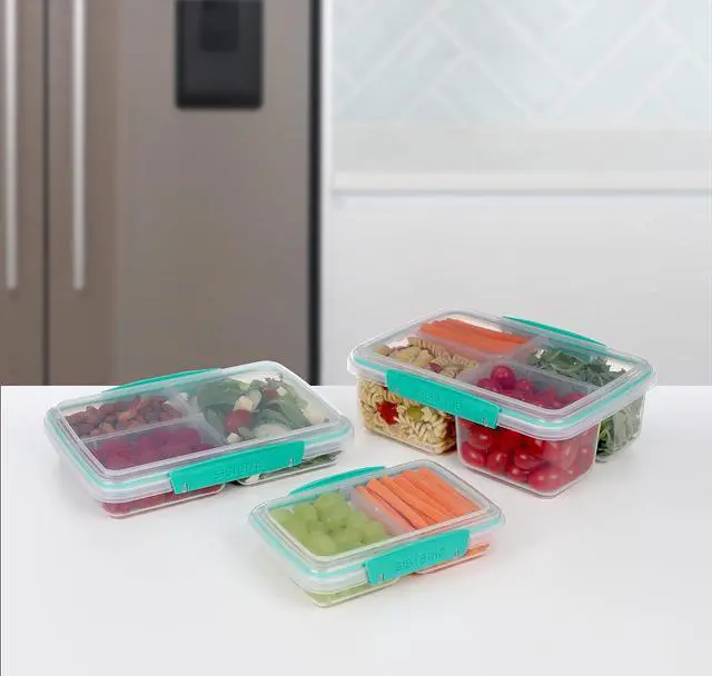 Alt view image 7 of 7 - Sistema 11.8 Ounce Small Split Storage Container (Colors may vary)
