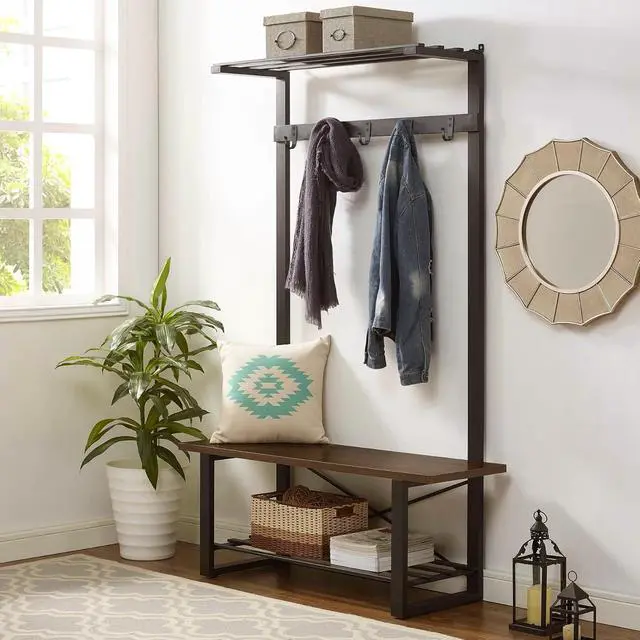 Alt view image 3 of 7 - BREYDROK 20-Pack Coat Hooks for Hanging, Heavy Duty Black Metal Wall Hooks