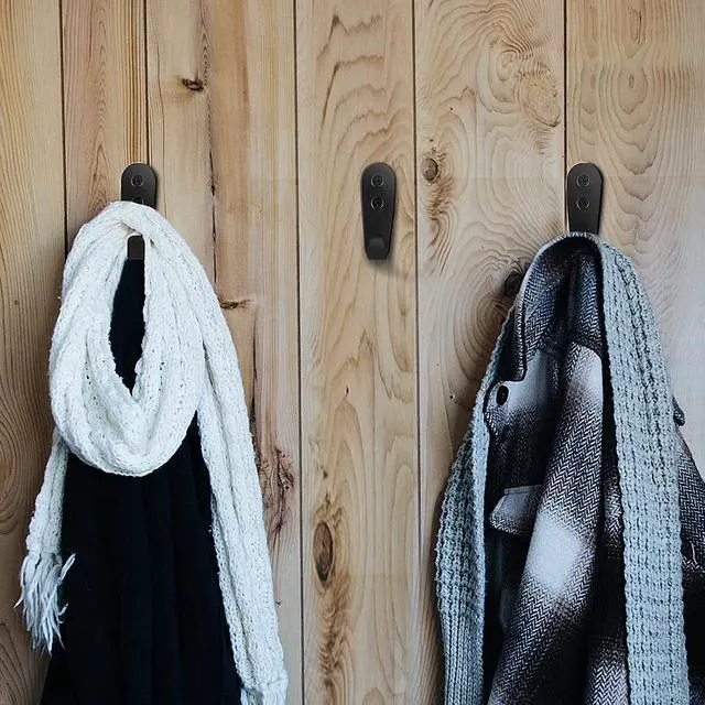 Alt view image 3 of 7 - CGBE 4 Pack Coat Hooks for Wall, Stainless Steel Heavy Duty Outdoor Hooks